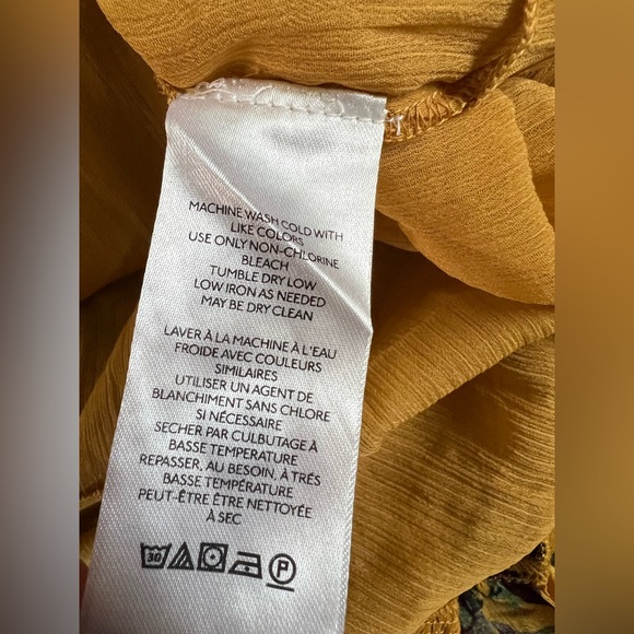 Free People Blooming Romance Goldenrod Top & Skirt Combo - Picture 12 of 17